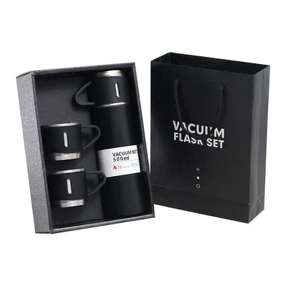 Stainless Steel Thermos Cup Set - sleek-selections