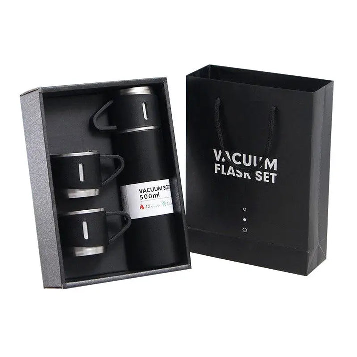 Stainless Steel Thermos Cup Set - sleek-selections