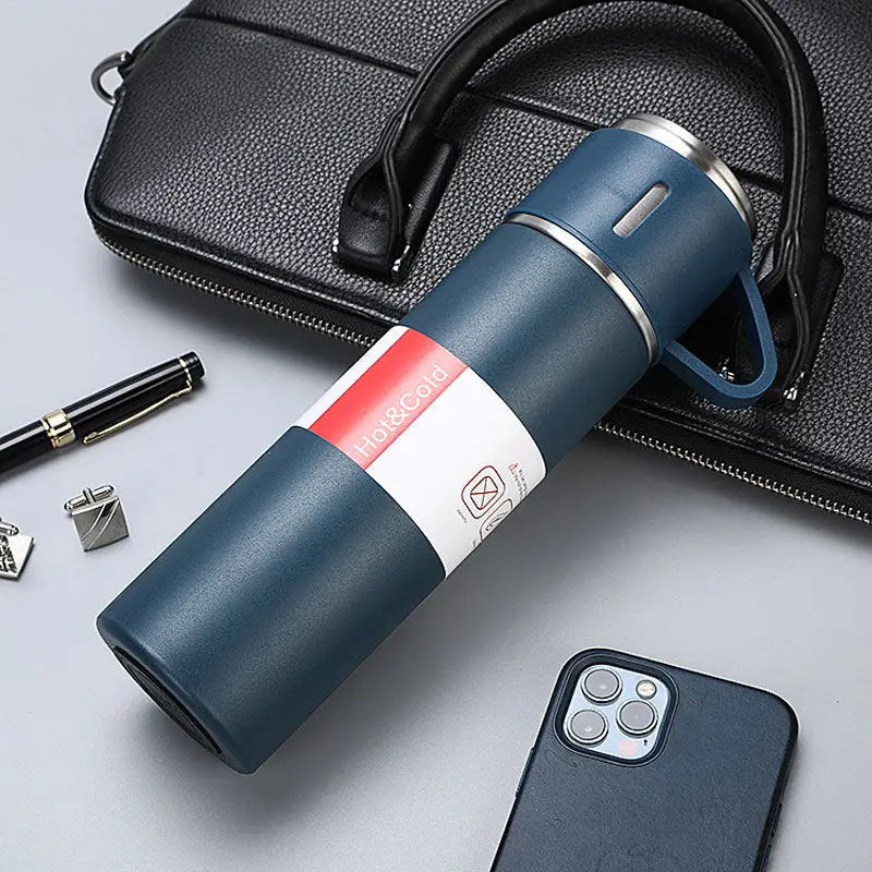 Stainless Steel Thermos Cup Set - sleek-selections