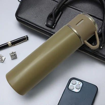 Stainless Steel Thermos Cup Set - sleek-selections