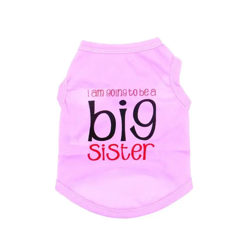 Pink dog shirt from Summer Puppy Pet Clothing, designed summer puppy pet clothing