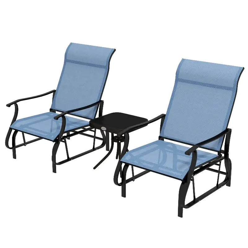 3-piece Outdoor Chair set - sleek-selections