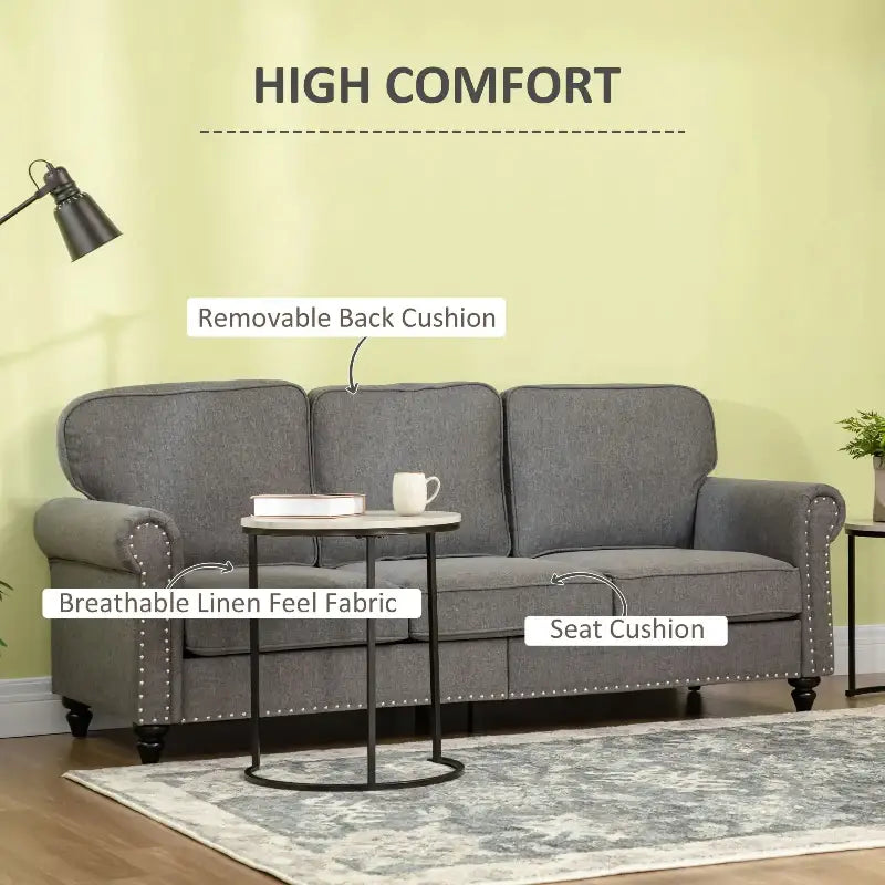 3-Seater Sofa Couch - sleek-selections
