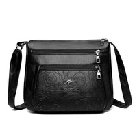 Texture Black Purse-Shoulder Bag - sleek-selections