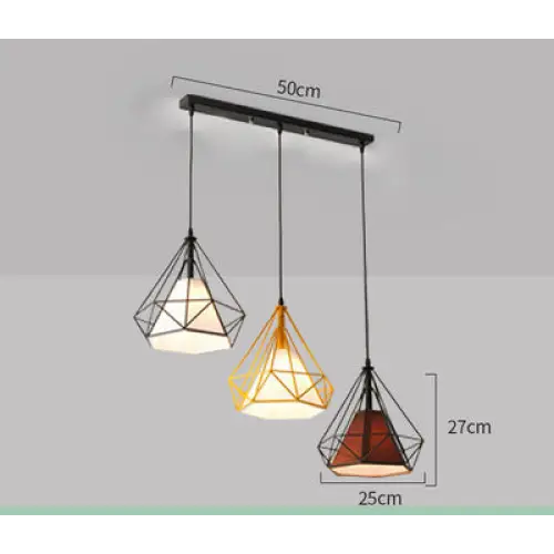 Three Modern Minimalist Nordic Chandelier - sleek-selections