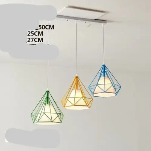 Three Modern Minimalist Nordic Chandelier - sleek-selections