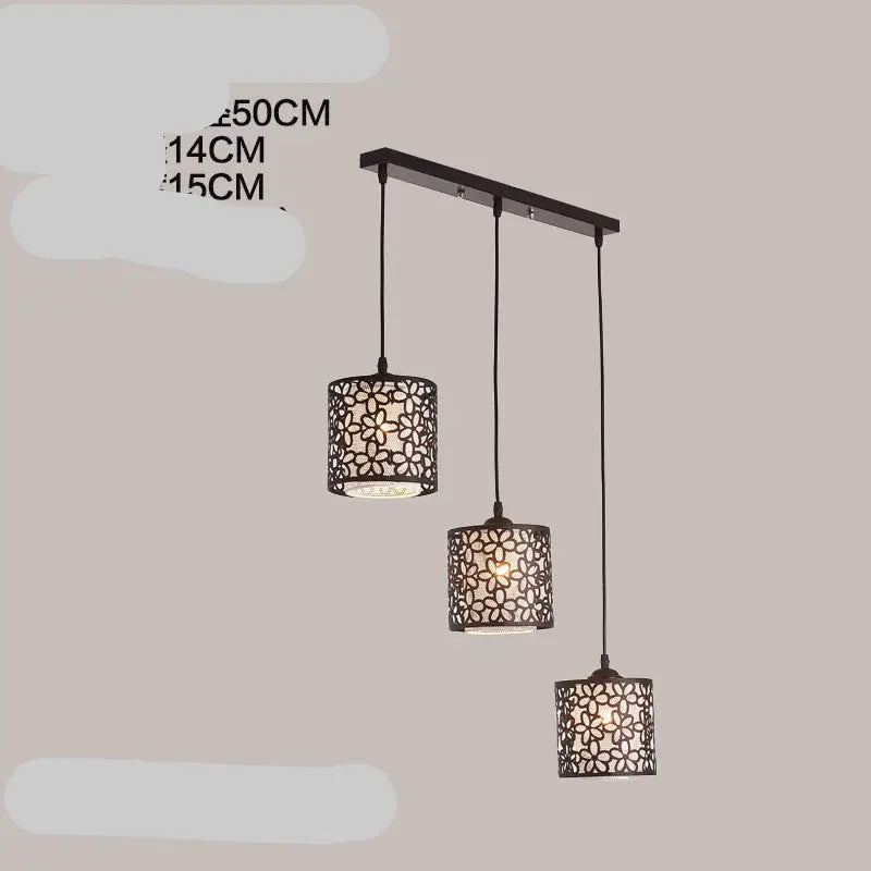Three Modern Minimalist Nordic Chandelier - sleek-selections
