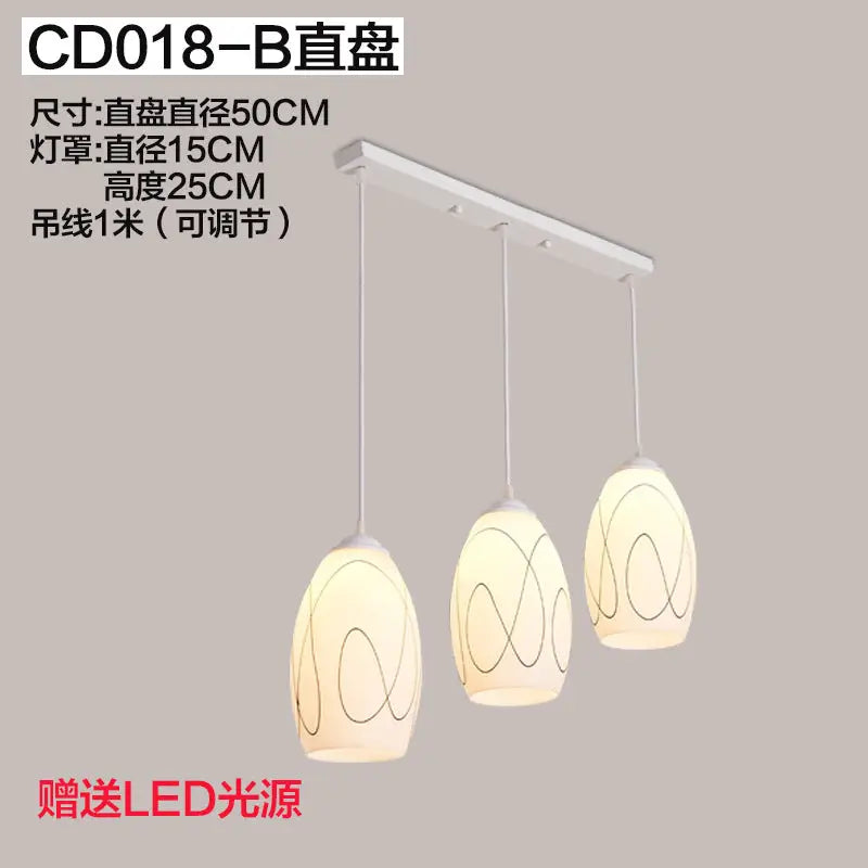 Three Modern Minimalist Nordic Chandelier - sleek-selections