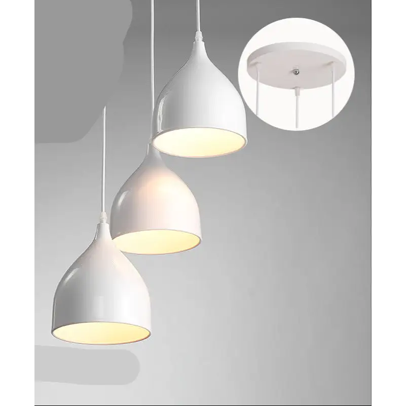 Three Modern Minimalist Nordic Chandelier - sleek-selections