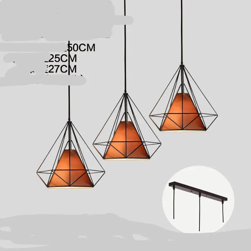 Three Modern Minimalist Nordic Chandelier - sleek-selections