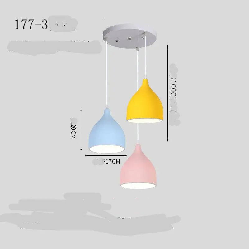 Three Modern Minimalist Nordic Chandelier - sleek-selections