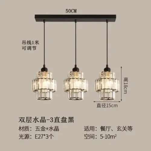 Three Modern Minimalist Nordic Chandelier - sleek-selections