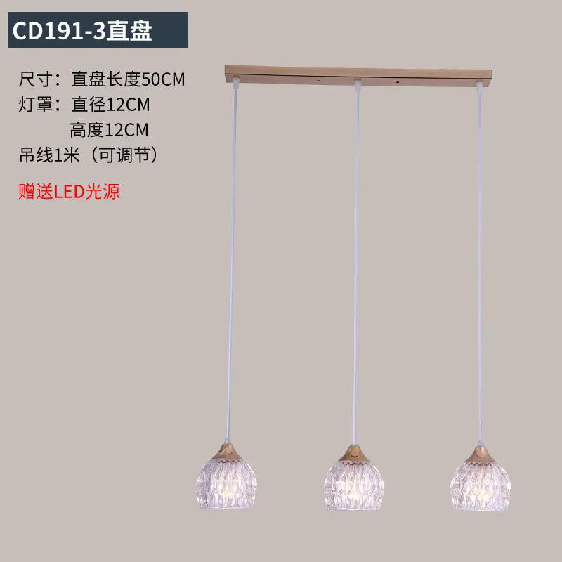 Three Modern Minimalist Nordic Chandelier - sleek-selections