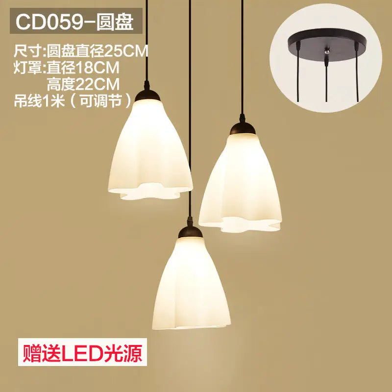 Three Modern Minimalist Nordic Chandelier - sleek-selections