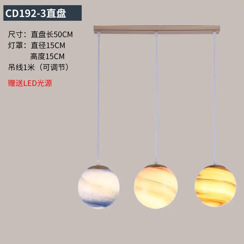 Three Modern Minimalist Nordic Chandelier - sleek-selections