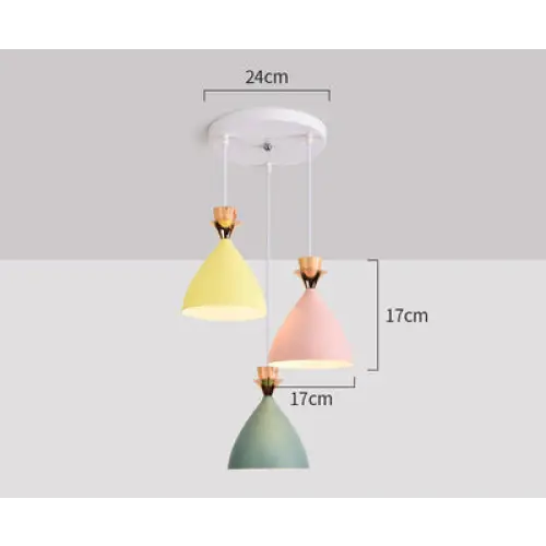 Three Modern Minimalist Nordic Chandelier - sleek-selections