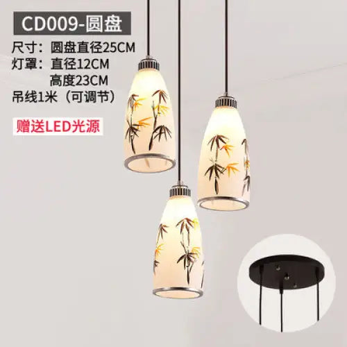 Three Modern Minimalist Nordic Chandelier - sleek-selections