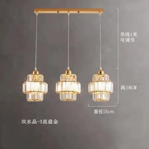 Three Modern Minimalist Nordic Chandelier - sleek-selections