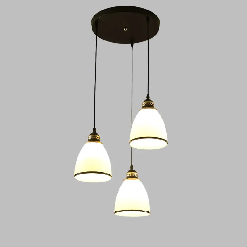 Three Modern Minimalist Nordic Chandelier - sleek-selections
