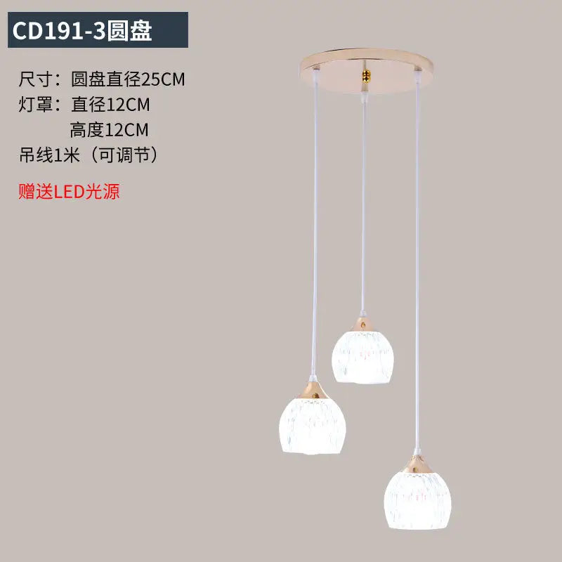 Three Modern Minimalist Nordic Chandelier - sleek-selections