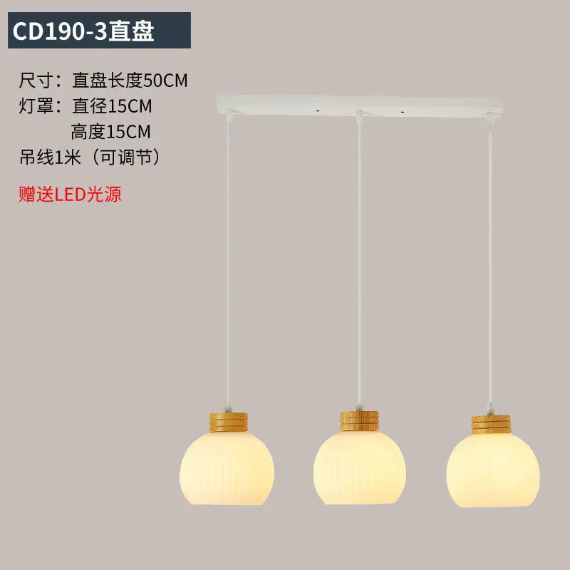 Three Modern Minimalist Nordic Chandelier - sleek-selections