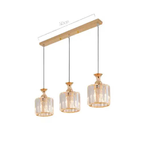 Three Modern Minimalist Nordic Chandelier - sleek-selections
