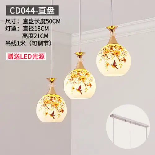 Three Modern Minimalist Nordic Chandelier - sleek-selections