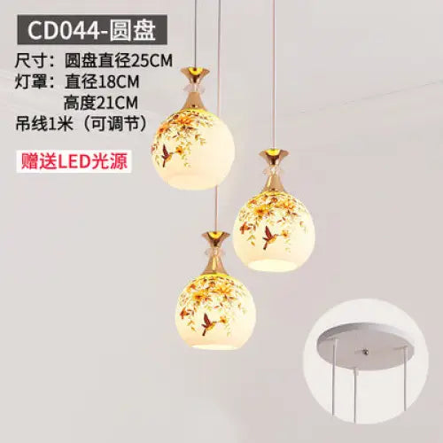 Three Modern Minimalist Nordic Chandelier - sleek-selections