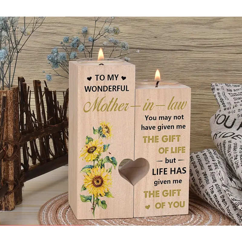 To my Mother Home Decoration Candle Holder - sleek-selections
