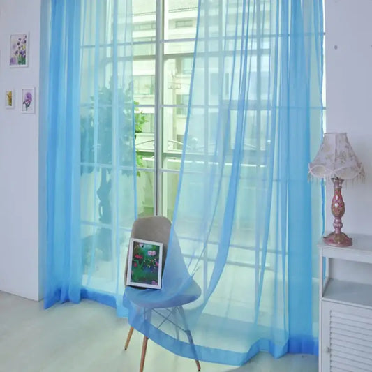 Transparent Sheer Curtain - sleek-selections