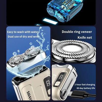 Travel Electric Shaver For Men - sleek-selections