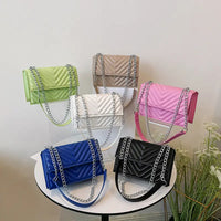 Trendy  Chain Shoulder Bag - sleek-selections