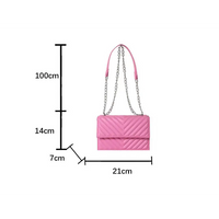 Trendy  Chain Shoulder Bag - sleek-selections