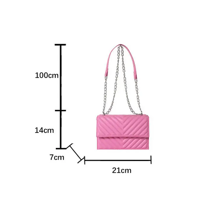 Trendy  Chain Shoulder Bag - sleek-selections