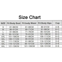 Clothing size chart.
