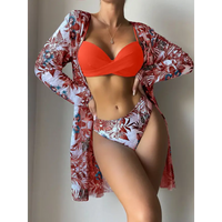 Woman’s swimsuit and cover-up.