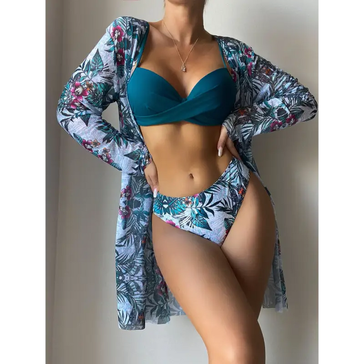 Woman’s swimsuit and cover-up.