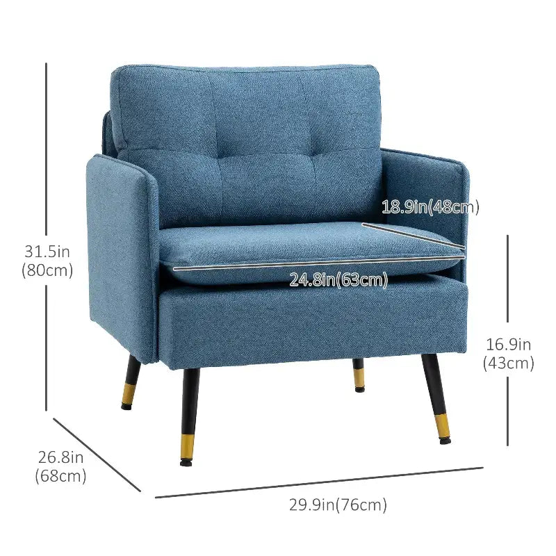 Tufted Armchair - sleek-selections