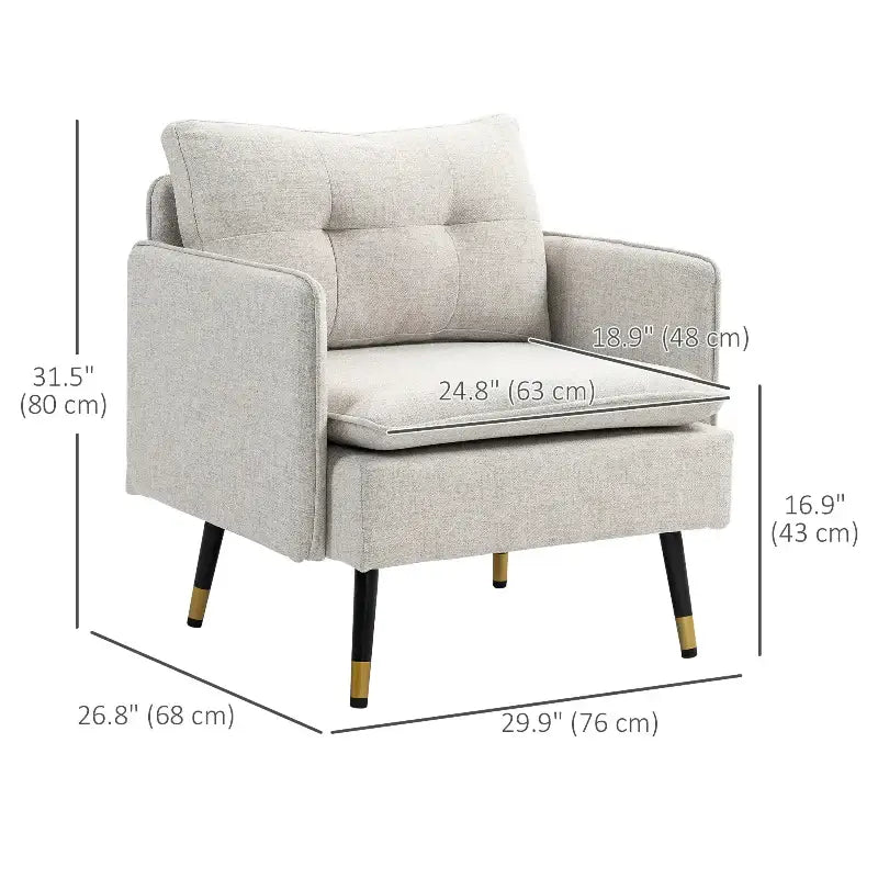Tufted Armchair - sleek-selections