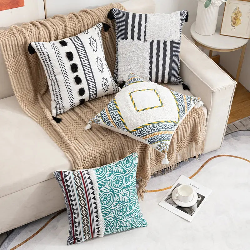 Tufted Sofa Decoration Cushion - sleek-selections