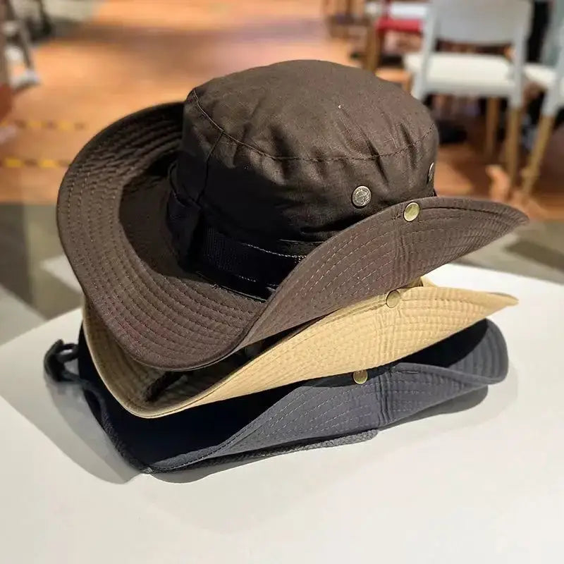 Unisex Summer Outdoor Fishing Hiking Bucket Hat - sleek-selections