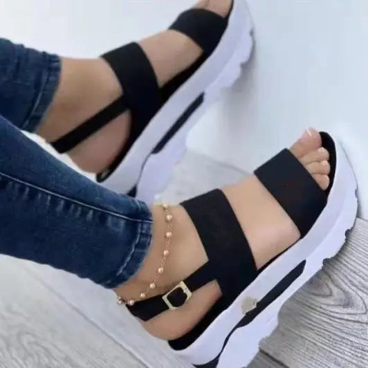 Versitile  Wedge Sandals - sleek-selections