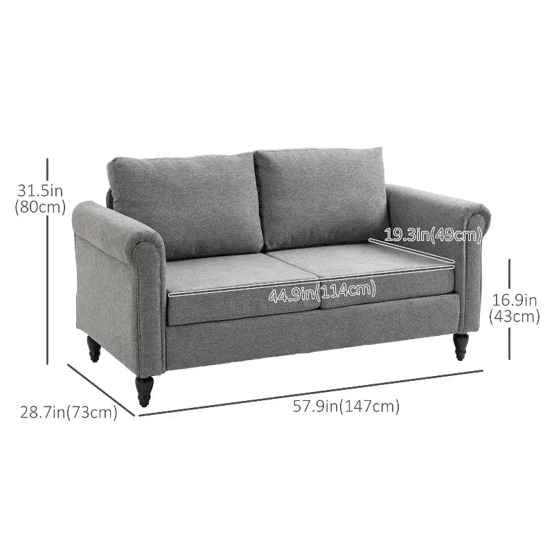 Vintage Loveseat - sleek-selections