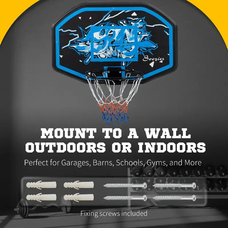 Wall Mounted Basketball Hoop - sleek-selections