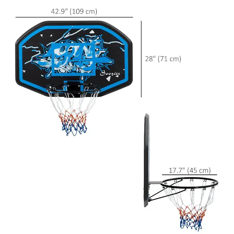 Wall Mounted Basketball Hoop - sleek-selections