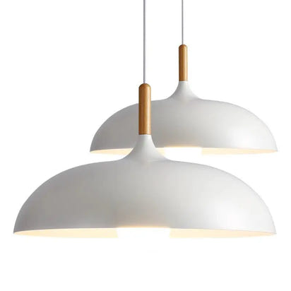 White Nordic Modern Hanging LED Light - sleek-selections