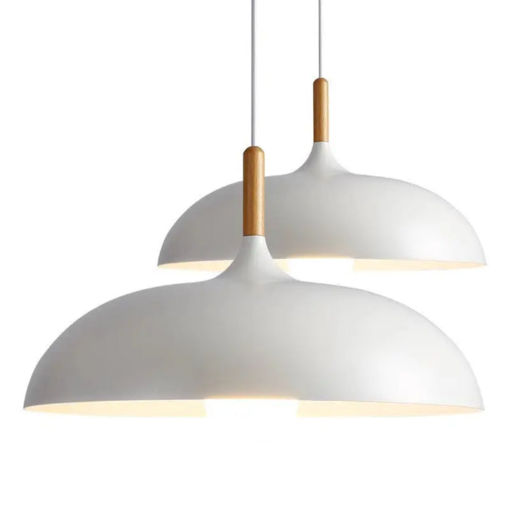 White Nordic Modern Hanging LED Light - sleek-selections