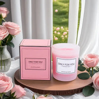 Women's Gift Box Bubble Bath Bomb Scented candle Soap - sleek-selections