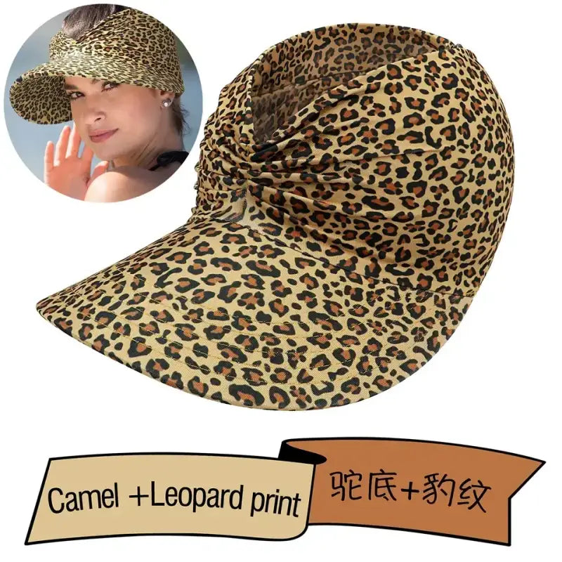 Women's  Large Brim Face Blocking Cap - sleek-selections