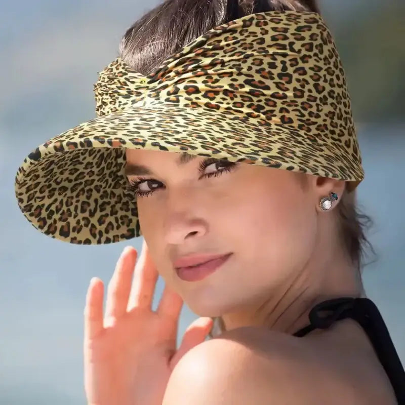 Women's  Large Brim Face Blocking Cap - sleek-selections
